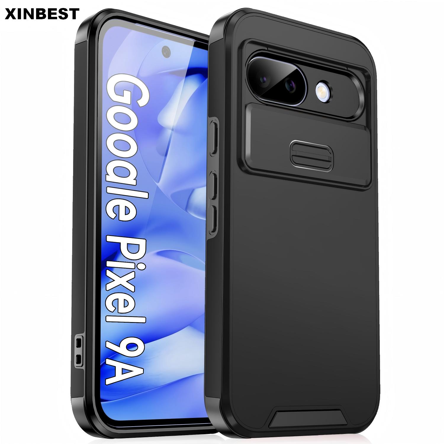 Google Pixel 9 Pro - Slide Camera Lens Protection Military Shockproof